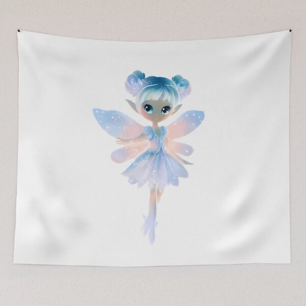 Item preview, Cute Cartoon Fairy designed and sold by Retro Whimsy.
