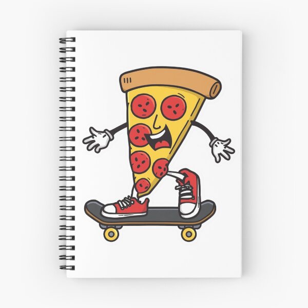 Item preview, Skating Pepperoni Slice designed and sold by Stylestickers55.