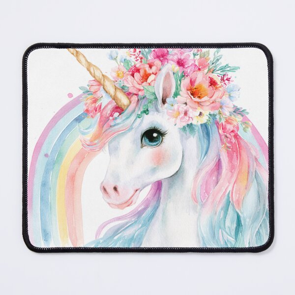 Item preview, Cute, adorable colorful unicorn designed and sold by dcrc.
