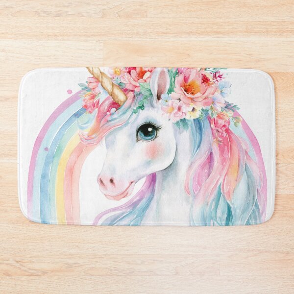 Item preview, Cute, adorable colorful unicorn designed and sold by dcrc.