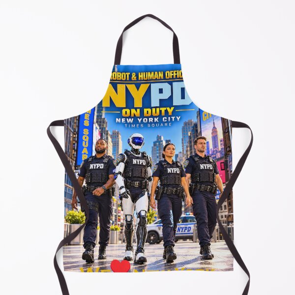 Item preview, NYPD and AI on DUTY - We Love New York  designed and sold by DBM Photo Art 1.