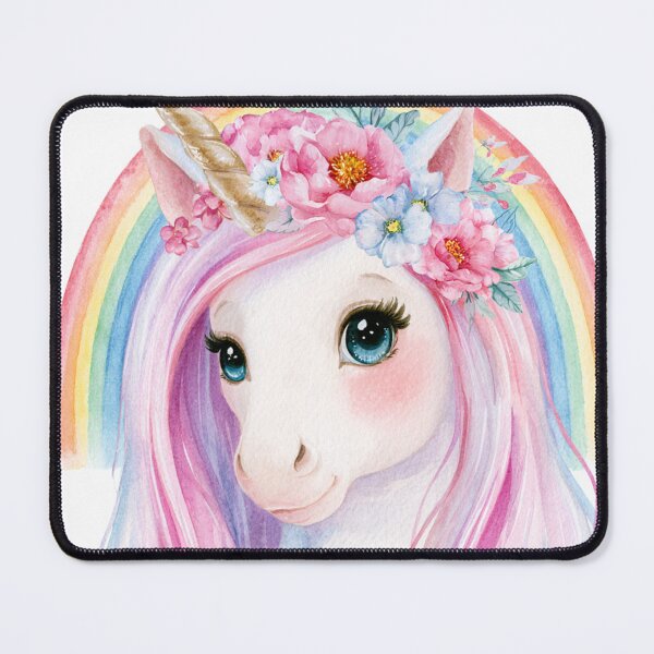 Item preview, Cute, adorable colorful unicorn designed and sold by dcrc.