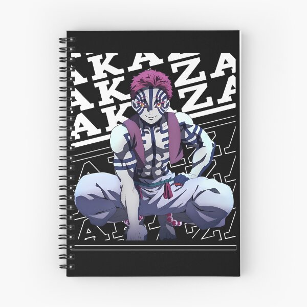 Item preview, Akaza Upper Rank Three Demon Moons Demon Slayer designed and sold by friends420.