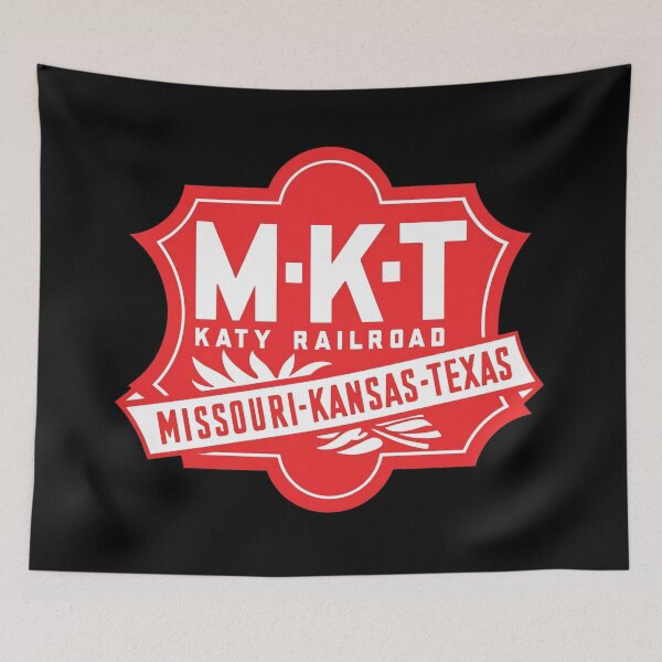 Item preview, Missouri-Kansas-Texas M-K-T 1947 Logo designed and sold by Trains-and-Rail.