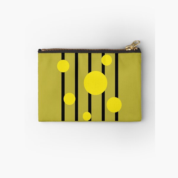 Item preview, Yellow Black Geometric Circles Pattern designed and sold by photossmirnov.