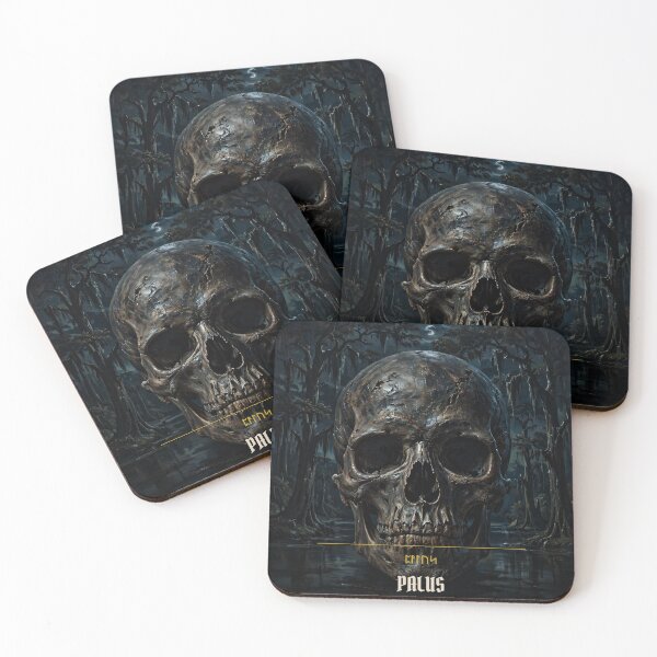 Item preview, "Palus" Gothic Skull T-Shirt | Dark Baroque Voodoo Skull Tee designed and sold by BellaDiosa.