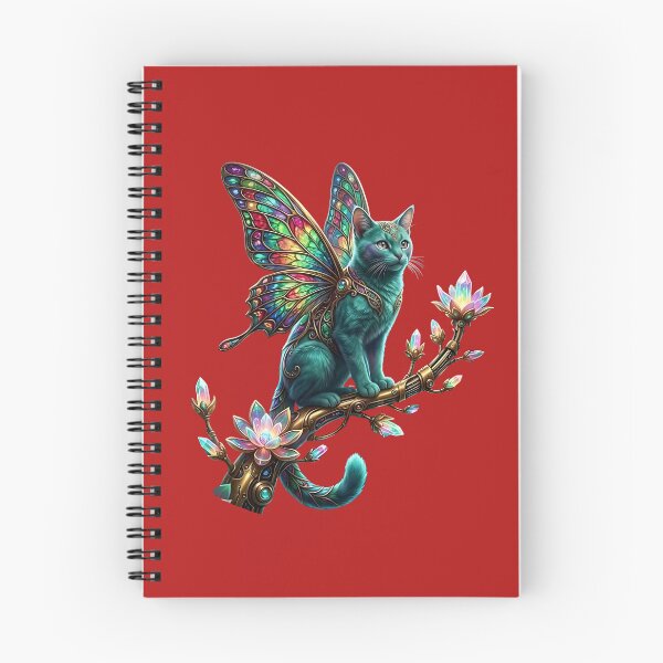 Item preview, Magical Fairy Cat with Butterfly Wings designed and sold by Utopian-Magic.