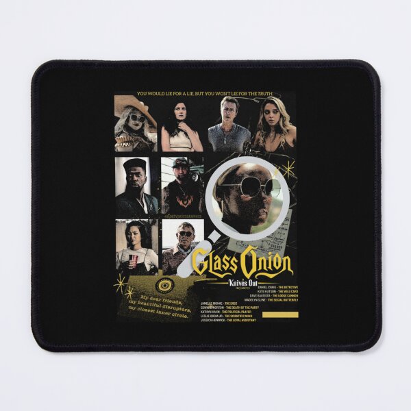 Item preview, Glass Onion a Knives Out Mystery (2022) Movie poster designed and sold by Janycabresok.
