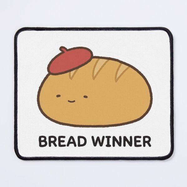 Item preview, Cute Chibi Baguette Beret Bread Winner French Bakery Sticker designed and sold by xiaoxiaochibi.