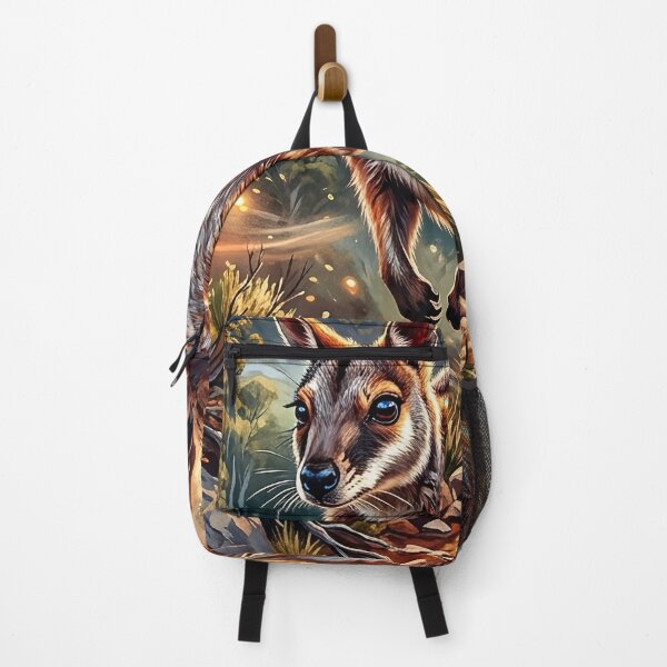 Item preview, Leaping Wallaby - Australian Outback Sunset designed and sold by Lucid Dream Pixel.