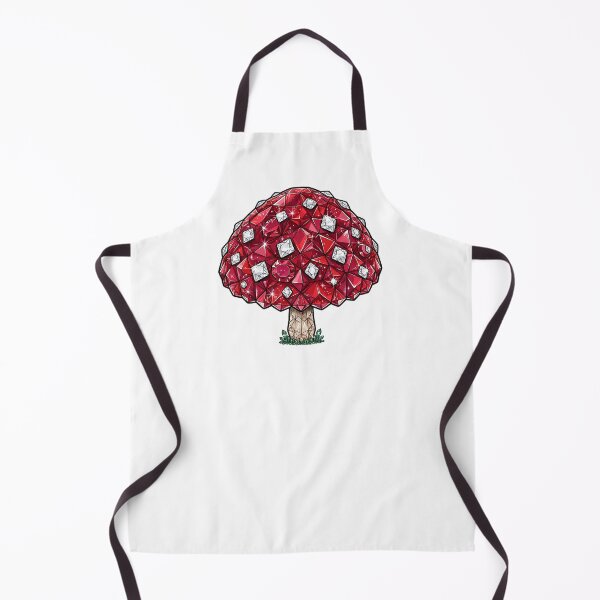 Item preview, Red Amanita Mushroom Crystal Sticker - Ruby Diamond Toadstool designed and sold by FineLineBotanical .