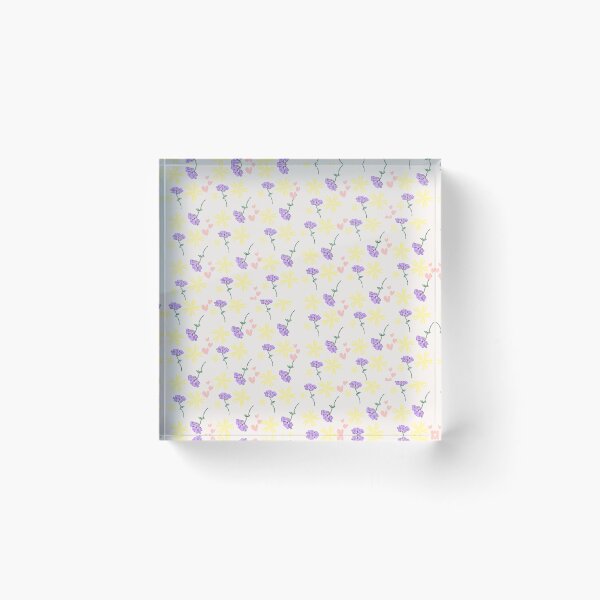 Item preview, Pastel Wildflower Meadow in Soft Yellow, Lavender, and Pink phone cases - T-shirts - pillows - aprons - muge designed and sold by ArtwithRabbit.
