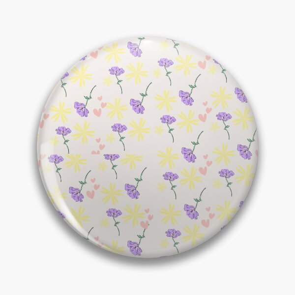Item preview, Pastel Wildflower Meadow in Soft Yellow, Lavender, and Pink phone cases - T-shirts - pillows - aprons - muge designed and sold by ArtwithRabbit.