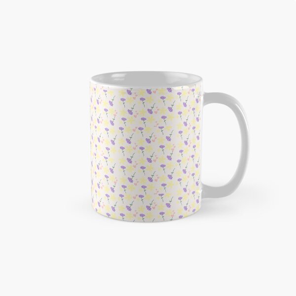 Item preview, Pastel Wildflower Meadow in Soft Yellow, Lavender, and Pink phone cases - T-shirts - pillows - aprons - muge designed and sold by ArtwithRabbit.