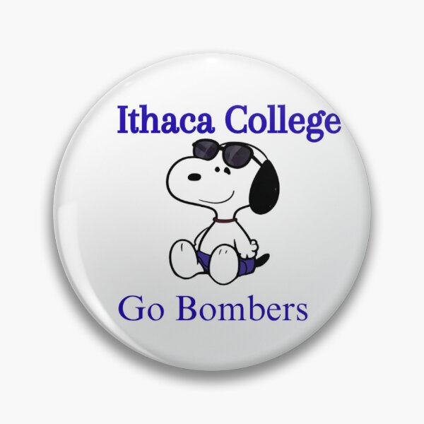 Aperçu de l'œuvre Maillot de bain Snoopy, Ithaca College créée et vendue par Srosey.