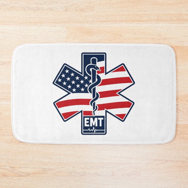 Item preview, American Flag EMT - Paramedic designed and sold by Marshallamoakohene.