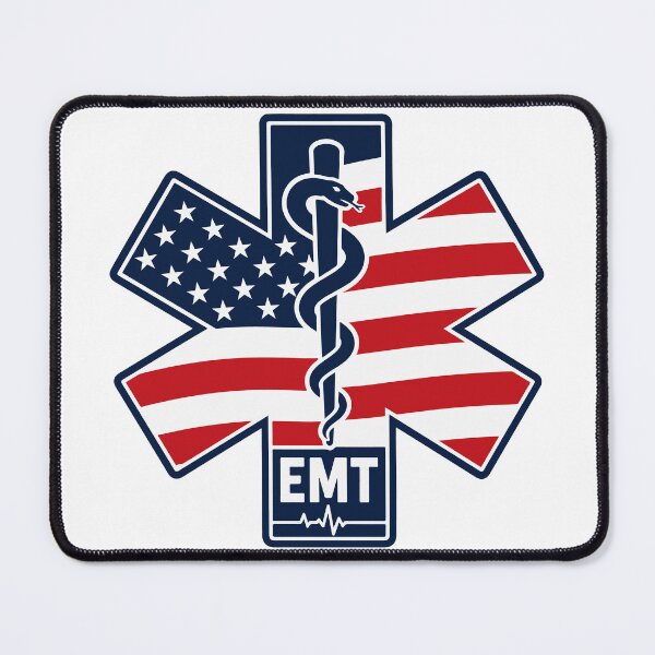 Item preview, American Flag EMT - Paramedic designed and sold by Marshallamoakohene.