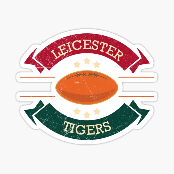 Aperçu de l'œuvre T-Shirt Leicester Tigers Rugby Ball Top Union anglaise présente cadeau créée et vendue par thehadgaddad.