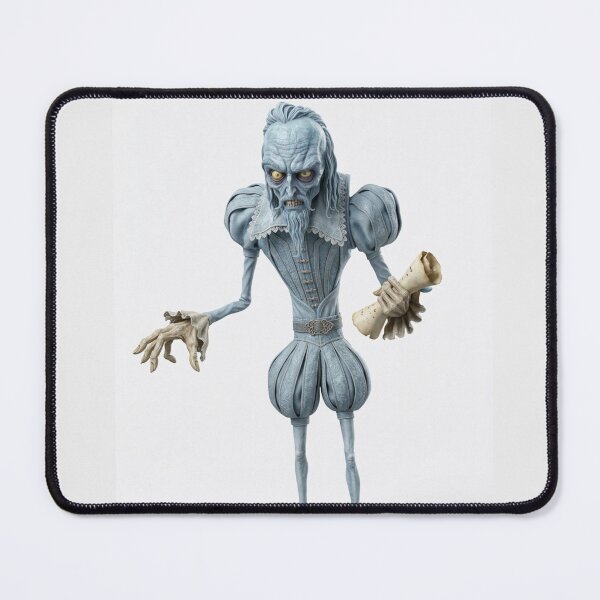 Item preview, Zombie William Shakespeare funny horror illustration designed and sold by Vintage Designs +.