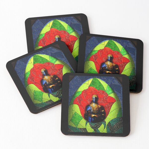 Item preview, The Knight Of The Red Rose designed and sold by CarmelaSam.