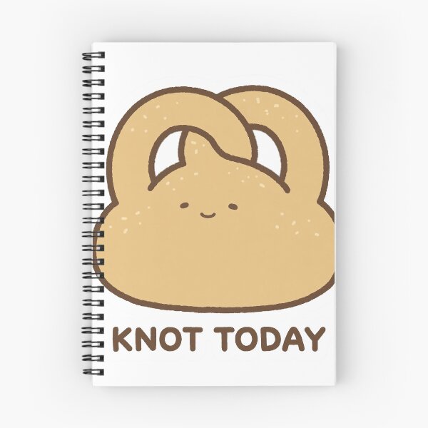 Item preview, Funny Chibi Pretzel Knot Today Sassy Snack Sticker designed and sold by xiaoxiaochibi.