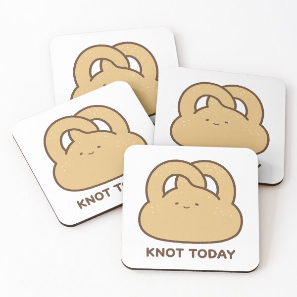 Item preview, Funny Chibi Pretzel Knot Today Sassy Snack Sticker designed and sold by xiaoxiaochibi.