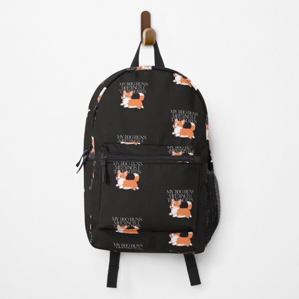 Item preview, My Dog Runs Meeting, I Take Notes designed and sold by Bubpat.