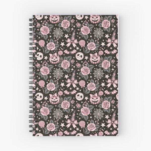 Item preview, Black and Pink Halloween Pattern designed and sold by Derek Gillette.