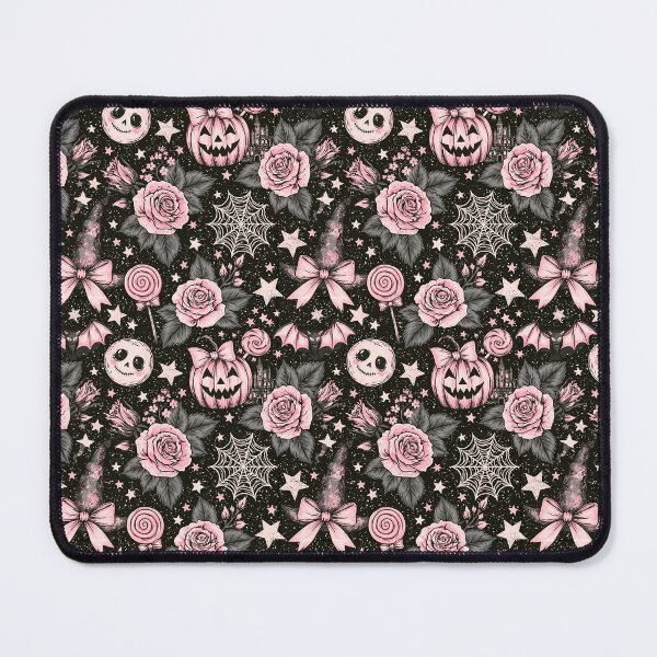 Item preview, Black and Pink Halloween Pattern designed and sold by Derek Gillette.