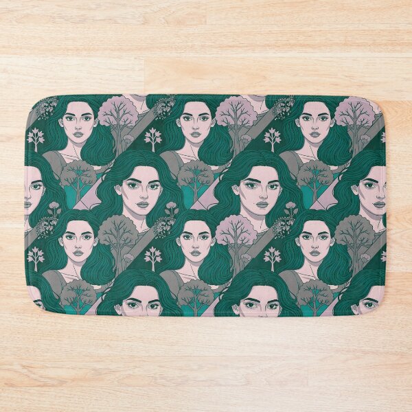 Item preview, Bold women dark botanicals dynamic lines designed and sold by SoNextYear.