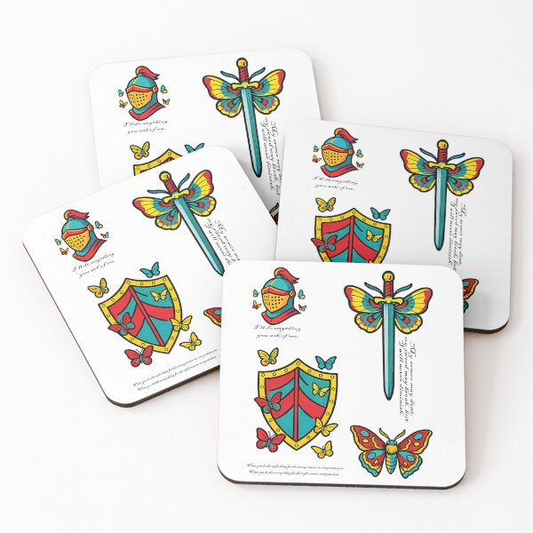 Item preview, The Knight And The Moth Vintage Book Lovers designed and sold by CarmelaSam.
