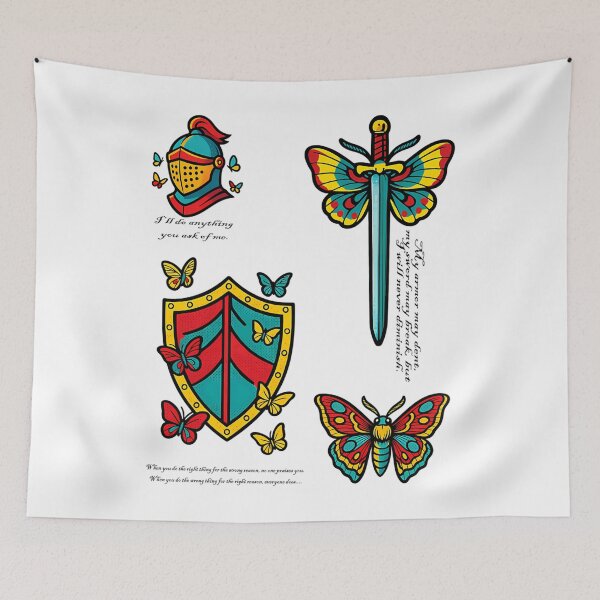 Item preview, The Knight And The Moth Vintage Book Lovers designed and sold by CarmelaSam.
