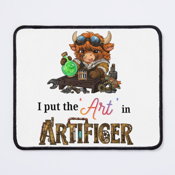 Item preview, Art in Artificer Highland Cow designed and sold by kjmastersart.