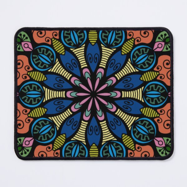 Item preview, Tribal Sunburst Geometric Mandala designed and sold by FioreDiCiliegio.