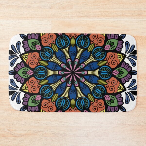 Item preview, Tribal Sunburst Geometric Mandala designed and sold by FioreDiCiliegio.