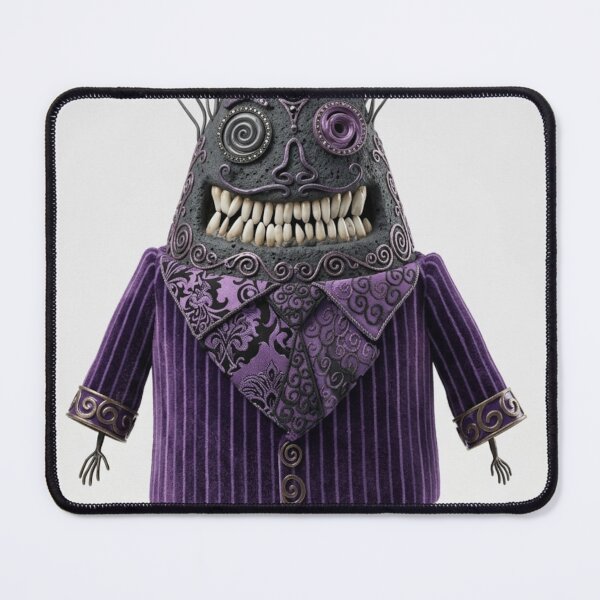 Item preview, The teeth demon - a creepy character illustration designed and sold by Vintage Designs +.