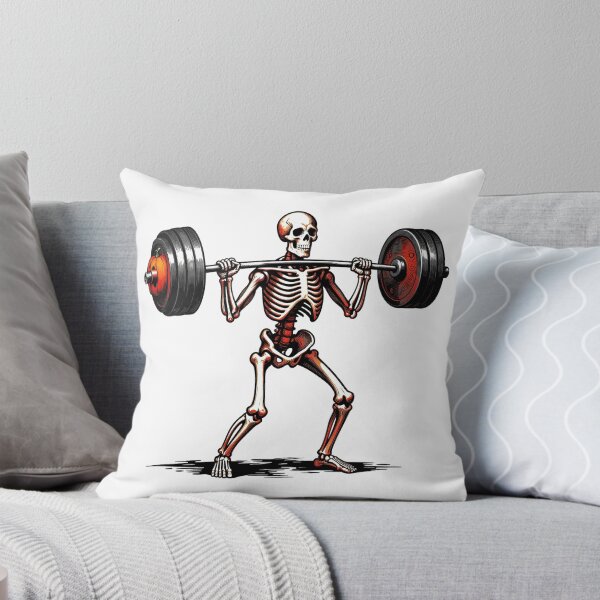 Item preview, Skeleton Deadlift Halloween Gym Motivation & Streetwear Graphic designed and sold by Thompika.