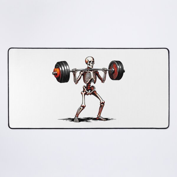 Item preview, Skeleton Deadlift Halloween Gym Motivation & Streetwear Graphic designed and sold by Thompika.