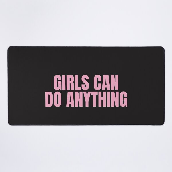 Item preview, Girls Can Do Anything designed and sold by JongoMongo.