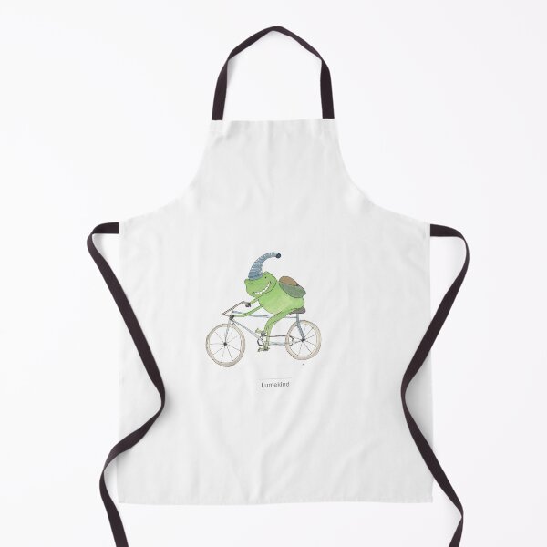 Item preview, Frog on a Bicycle - Whimsical Watercolor Wall Art designed and sold by lumekind.