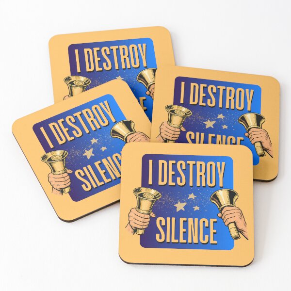 Item preview, I destroy silence designed and sold by CelticClapper.