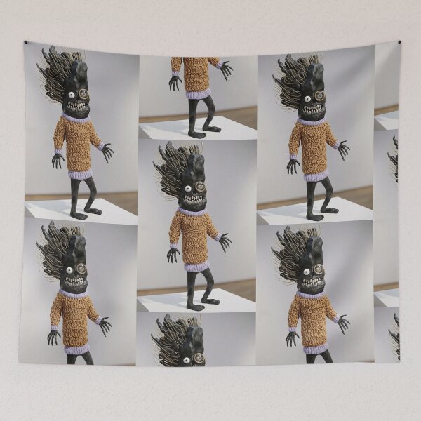 Item preview, The stealer of carrot tops a demonic illustration designed and sold by Vintage Designs +.