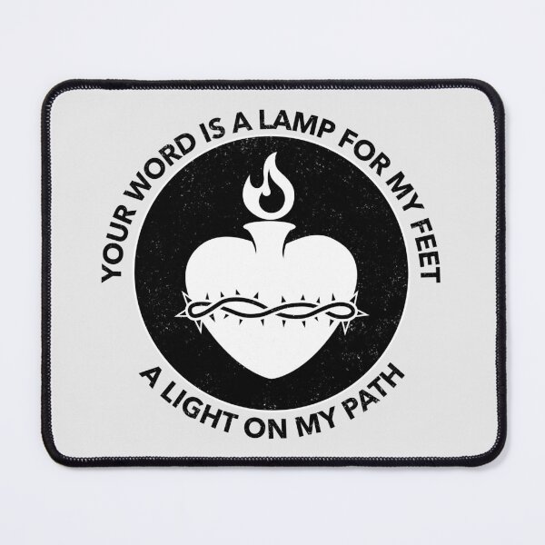 Item preview, YOUR WORD IS A LAMP FOR MY FEET, A LIGHT FOR MY PATH! CHRISTIAN APPAREL  designed and sold by VFamDesigns.