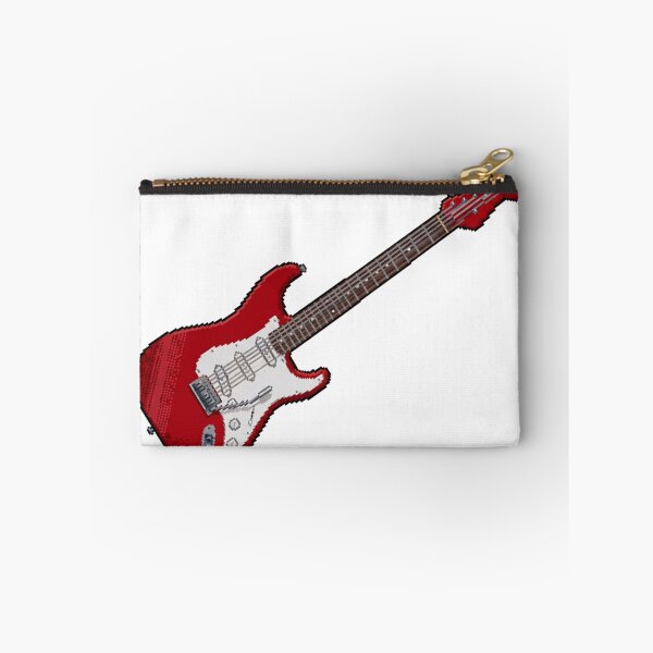 Item preview, Retro Pixel-Art Red Electric Guitar designed and sold by AbstractOps.