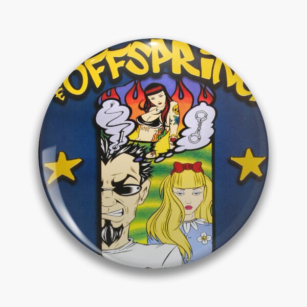 Item preview, The Offspring Original Custom Vintage Music Band Tee Unique Poster Wall Art designed and sold by Cool Robot Bro..
