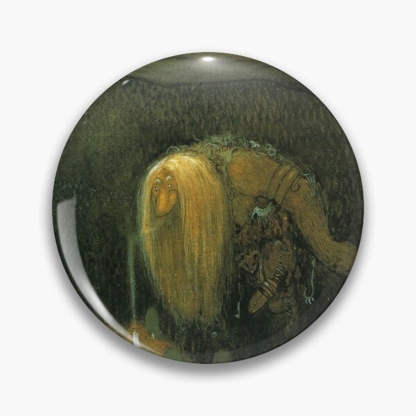 Artikelvorschau, Waldtroll - John Bauer entworfen und verkauft von forgottenbeauty.
