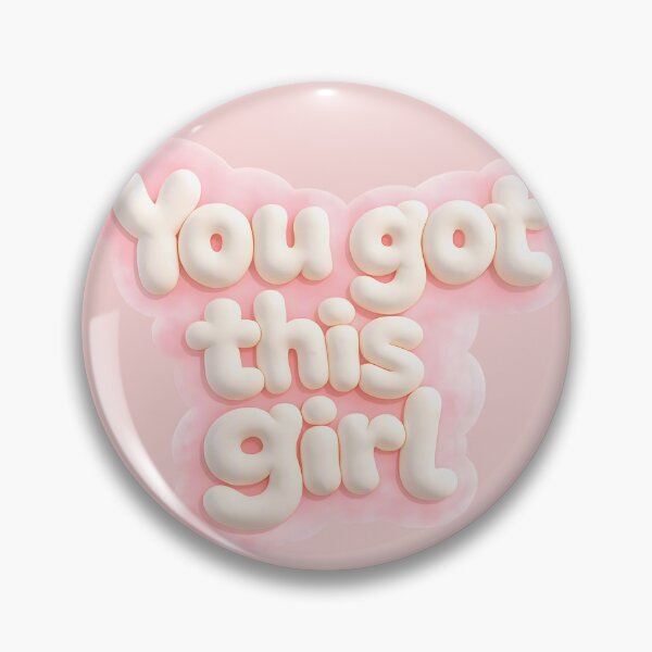 Item preview, You Got This Girl – Motivational Bubble Letter Sticker designed and sold by tviyluv.