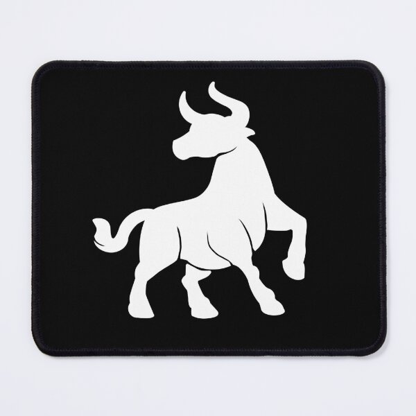 Item preview, White Taurus Zodiac Bull Statement designed and sold by olisiek21.