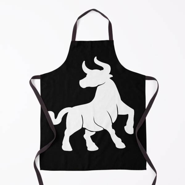 Item preview, White Taurus Zodiac Bull Statement designed and sold by olisiek21.