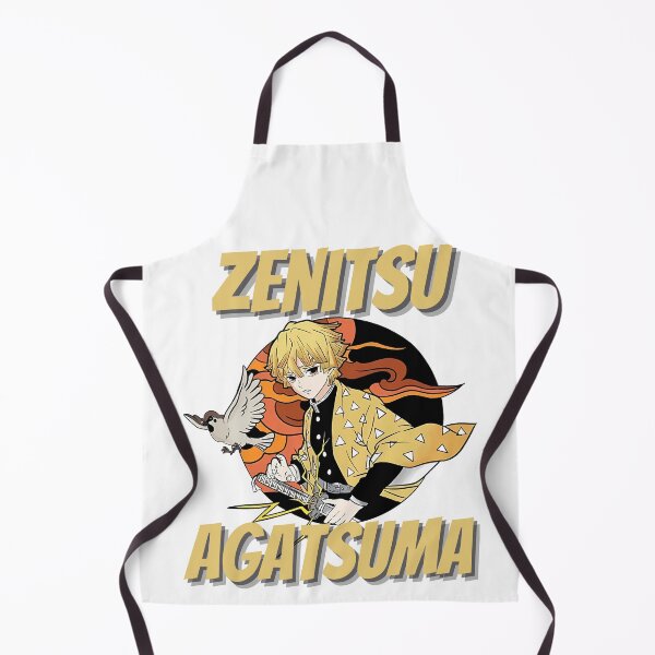 Item preview, Zenitsu Agatsuma Chuntaro Thunder Breathing Demon Slayer designed and sold by friends420.